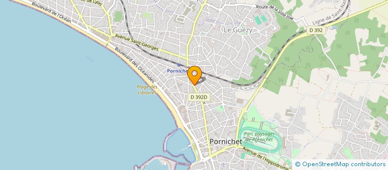localisation de l'entreprise MONSIEUR MICKAEL FOUCAULT à PORNICHET