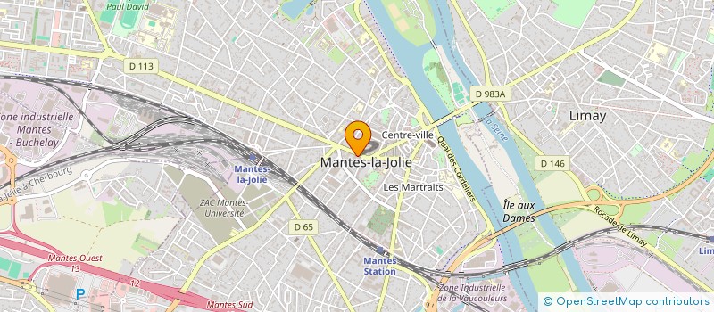 localisation de l'entreprise MONSIEUR MICKAEL FOUGERES  MANTES-LA-VILLE