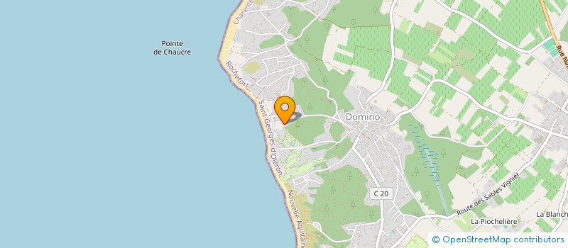 localisation de l'entreprise MONSIEUR MICKAEL FOUQUET  SAINT GEORGES D'OLERON