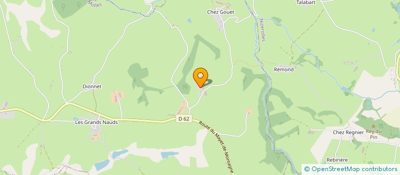 localisation de l'entreprise MONSIEUR MICKAEL FRADIN  MOLLES