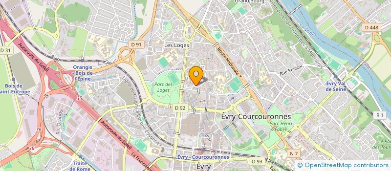 localisation de l'entreprise MONSIEUR MICKAEL FROMENT à EVRY-COURCOURONNES