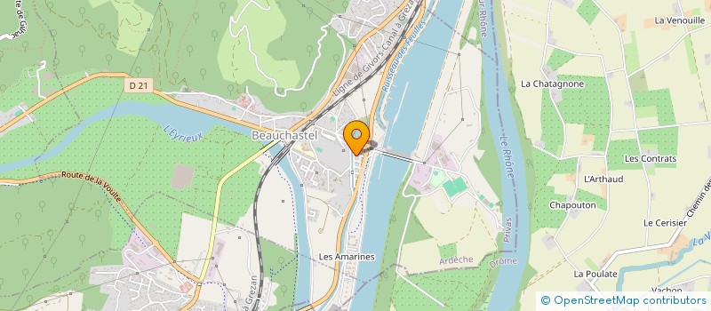 localisation de l'entreprise MONSIEUR MICKAEL FRONTERA à BEAUCHASTEL