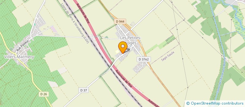 localisation de l'entreprise MONSIEUR MICKAEL FRUCHART  LES PETITES-LOGES