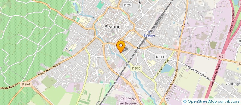 localisation de l'entreprise MONSIEUR MICKAEL FULCHIRON à BEAUNE