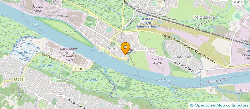 localisation de l'entreprise MONSIEUR MICKAEL GABORY  INDRE