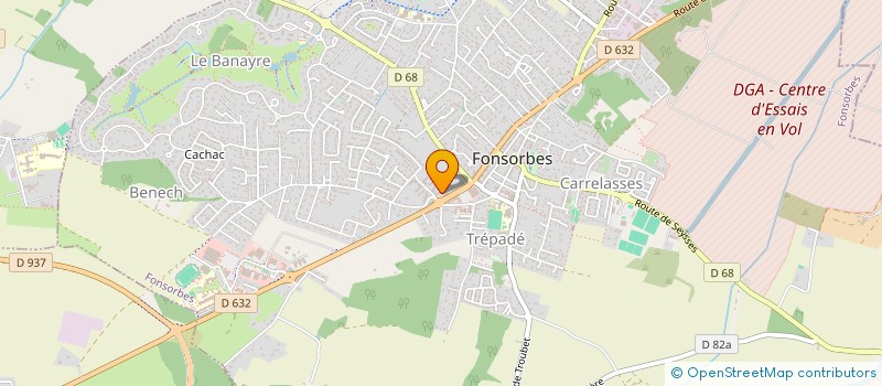 localisation de l'entreprise MONSIEUR MICKAEL GAILLARD  TOULOUSE