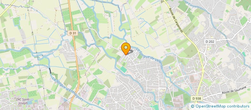 localisation de l'entreprise MONSIEUR MICKAEL GALERAN  L'ISLE-SUR-LA-SORGUE