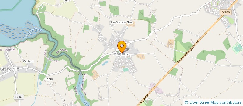 localisation de l'entreprise MONSIEUR MICKAEL GALLAIS  LAMBALLE-ARMOR