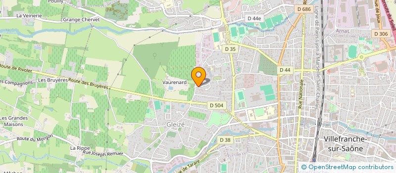 localisation de l'entreprise MONSIEUR MICKAEL GALMICHE  GLEIZE