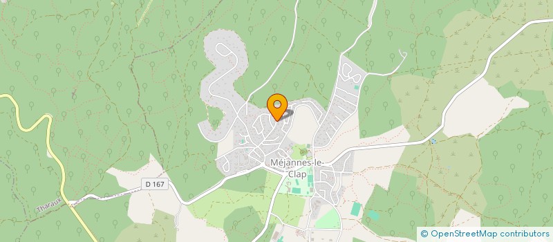 localisation de l'entreprise MONSIEUR MICKAEL GARCIA  MEJANNES-LE-CLAP