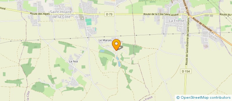 localisation de l'entreprise MONSIEUR MICKAEL GARCIA  SAINT-HILAIRE-DE-LA-COTE