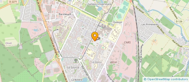 localisation de l'entreprise MONSIEUR MICKAEL GARGOWITZ à OLIVET