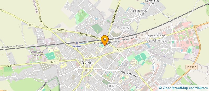 localisation de l'entreprise MONSIEUR MICKAEL GARREAU à YVETOT