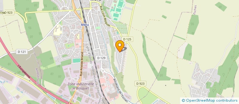 localisation de l'entreprise MONSIEUR MICKAEL GARRIC  MERU