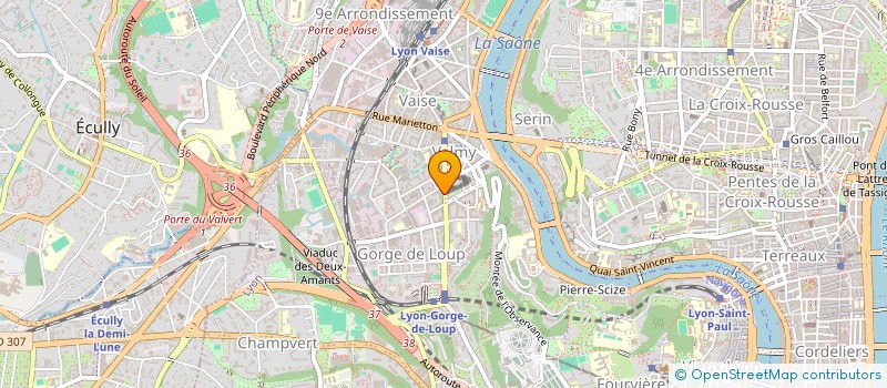 localisation de l'entreprise MONSIEUR MICKAEL GARRIVIER  LYON