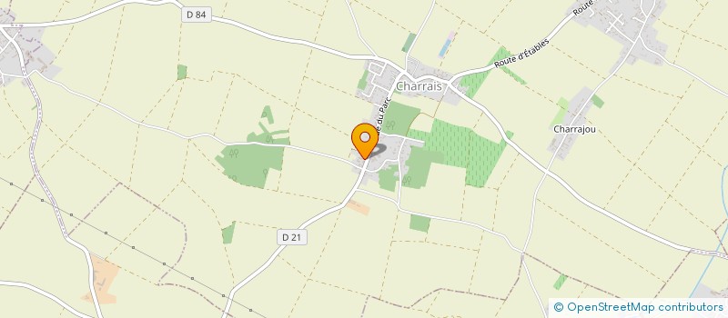 localisation de l'entreprise MONSIEUR MICKAEL GASCOIN  SAINT-MARTIN-LA-PALLU