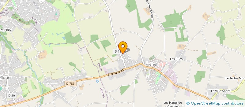 localisation de l'entreprise MONSIEUR MICKAEL GASSELIN  FREHEL