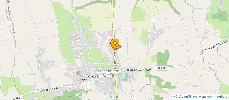 localisation de l'entreprise MONSIEUR MICKAEL GAUTHIER  SAINT-SIMEON-DE-BRESSIEUX