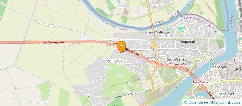 localisation de l'entreprise MONSIEUR MICKAEL GAUTIER  ARLES