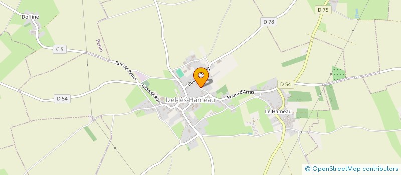 localisation de l'entreprise MONSIEUR MICKAEL GAWLIK  IZEL-LES-HAMEAU