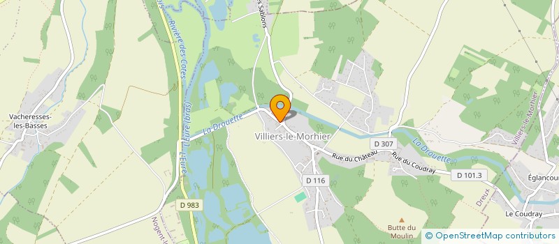 localisation de l'entreprise MONSIEUR MICKAEL GAZANION à VILLIERS-LE-MORHIER