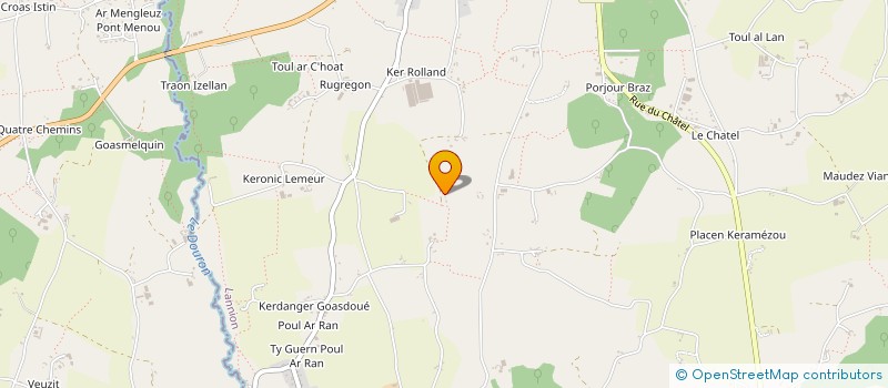localisation de l'entreprise MONSIEUR MICKAEL GEFFROY à PLESTIN-LES-GREVES