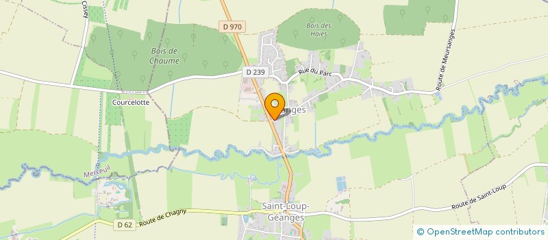 localisation de l'entreprise MONSIEUR MICKAEL GENELOT  SAINT-LOUP-GEANGES