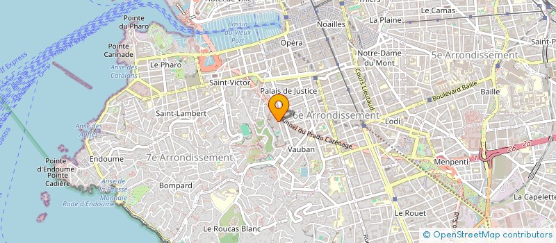 localisation de l'entreprise MONSIEUR MICKAEL GERARD à MARSEILLE