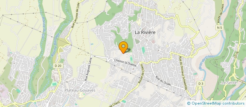 localisation de l'entreprise MONSIEUR MICKAEL GERARD CHAMAND à SAINT-LOUIS