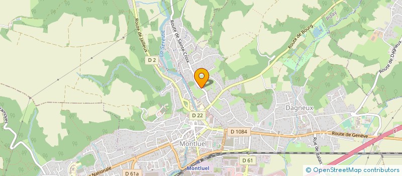 localisation de l'entreprise MONSIEUR MICKAEL GIACOMAZZO  DAGNEUX