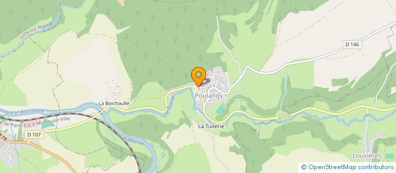 localisation de l'entreprise MONSIEUR MICKAEL GIRARDOT à POULANGY