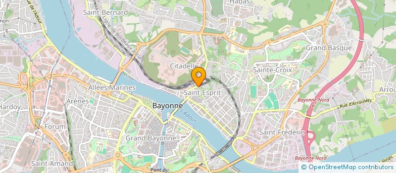 localisation de l'entreprise MONSIEUR MICKAEL GLANTZLIN à BAYONNE