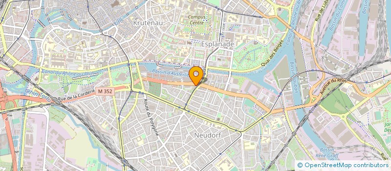 localisation de l'entreprise MONSIEUR MICKAEL GLESS à STRASBOURG