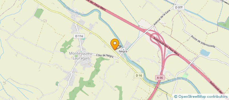 localisation de l'entreprise MONSIEUR MICKAEL GOMES  MONTESQUIEU-LAURAGAIS