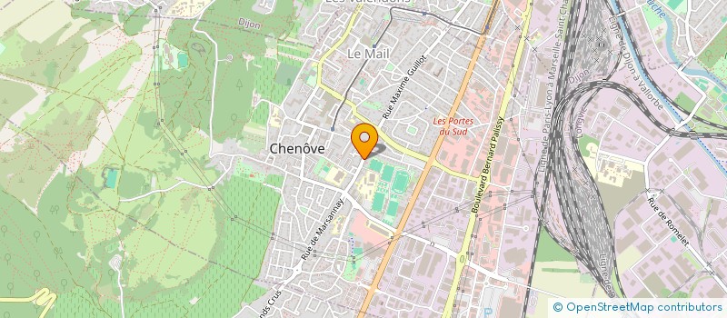 localisation de l'entreprise MONSIEUR MICKAEL GOMES  CHENOVE