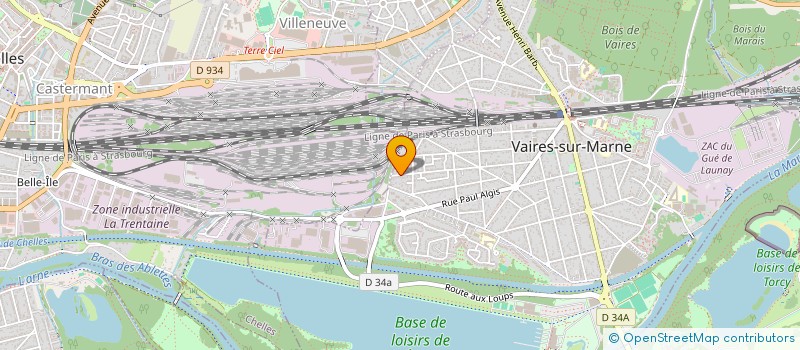 localisation de l'entreprise MONSIEUR MICKAEL GOMES  VAIRES-SUR-MARNE