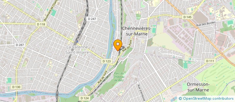 localisation de l'entreprise MONSIEUR MICKAEL GOMES DE SOUSA  CHENNEVIERES-SUR-MARNE