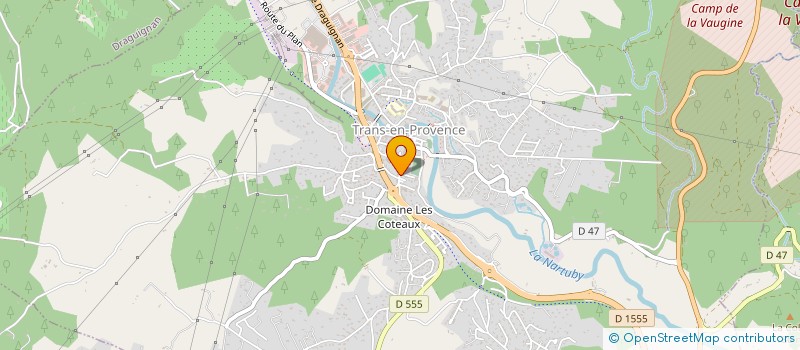 localisation de l'entreprise MONSIEUR MICKAEL GONTIER à TRANS-EN-PROVENCE