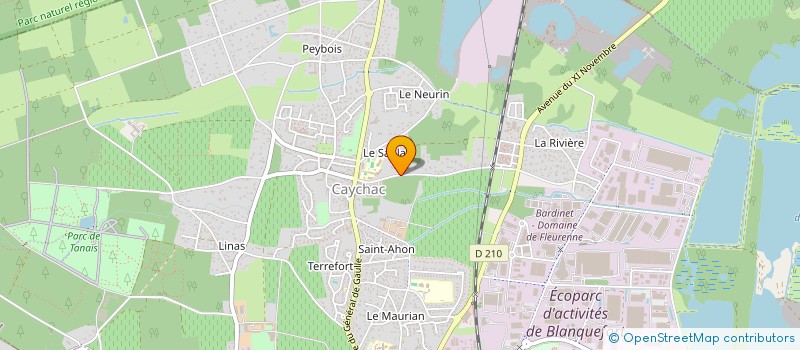 localisation de l'entreprise MONSIEUR MICKAEL GONZALEZ à BLANQUEFORT