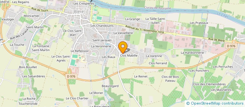 localisation de l'entreprise MONSIEUR MICKAEL GOTTLIEB  BLERE