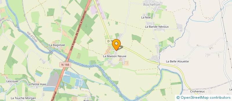 localisation de l'entreprise MONSIEUR MICKAEL GOUGEON  SAINT-ABRAHAM