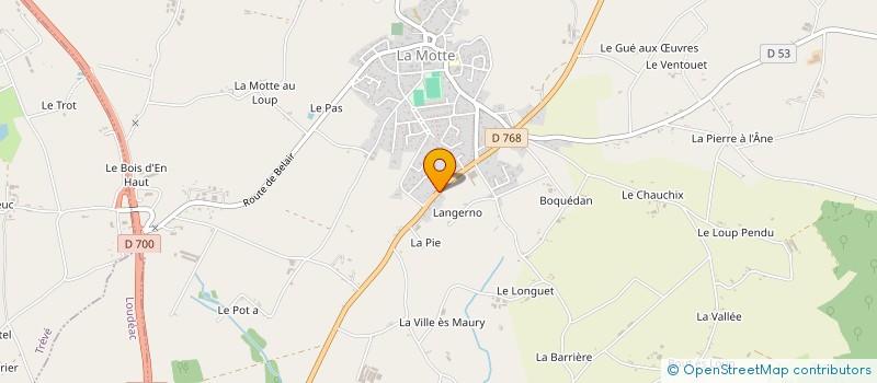 localisation de l'entreprise MONSIEUR MICKAEL GOUILLOU à LA MOTTE