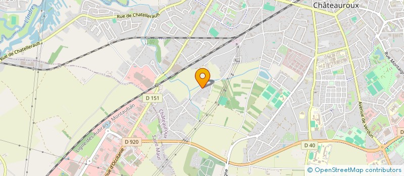 localisation de l'entreprise MONSIEUR MICKAEL GOUPIL à CHATEAUROUX
