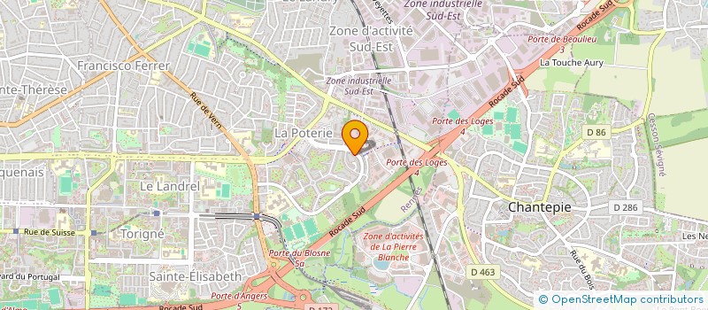 localisation de l'entreprise MONSIEUR MICKAEL GOURET  RENNES