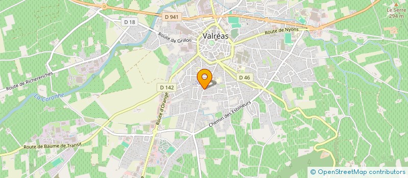 localisation de l'entreprise MONSIEUR MICKAEL GRAFF à VALREAS