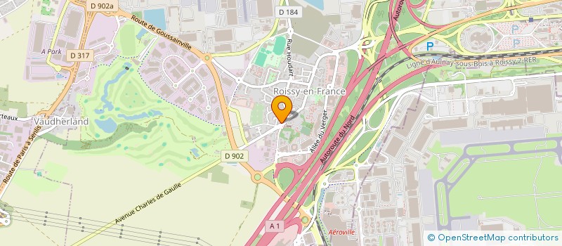 localisation de l'entreprise MONSIEUR MICKAEL GRENGUET à ROISSY-EN-FRANCE