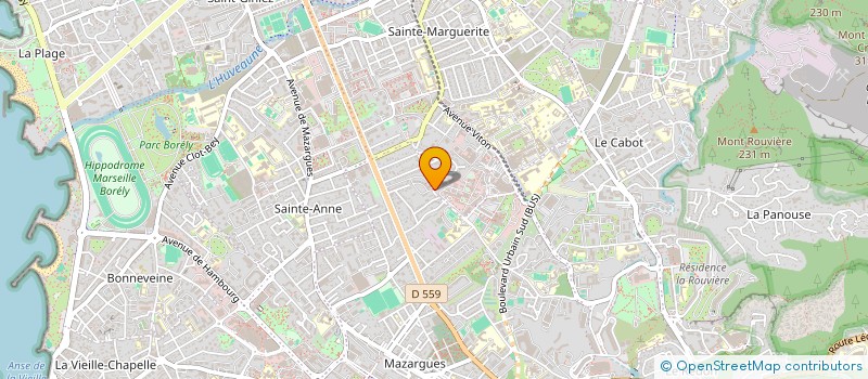 localisation de l'entreprise MONSIEUR MICKAEL GRENIER  MARSEILLE