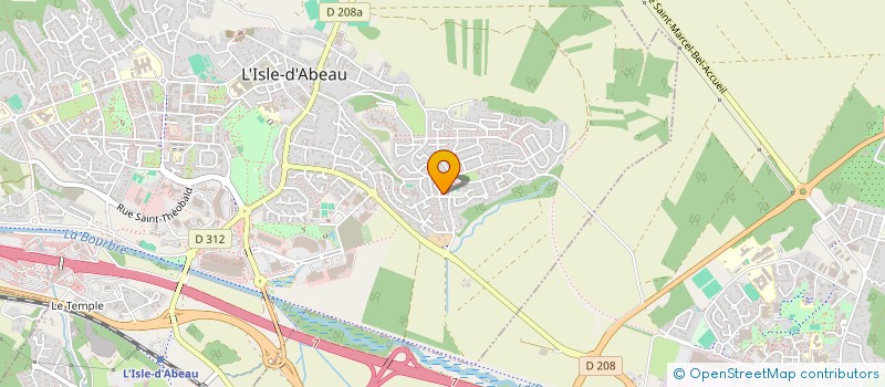 localisation de l'entreprise MONSIEUR MICKAEL GRIMALDI  L'ISLE-D'ABEAU