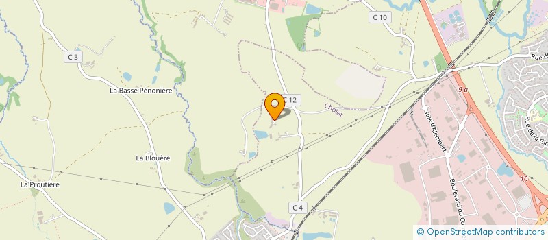 localisation de l'entreprise MONSIEUR MICKAEL GROLLEAU à CHOLET