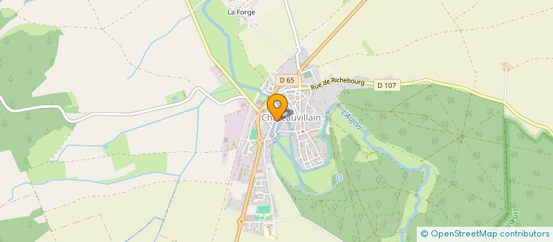 localisation de l'entreprise MONSIEUR MICKAEL GROMAND à CHATEAUVILLAIN